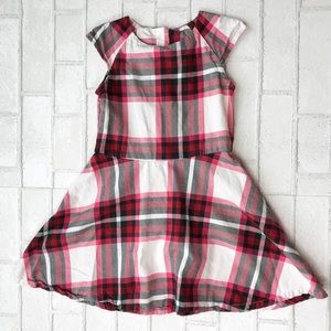 Red Plaid Skater Dress Crazy 8
